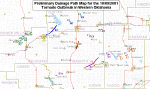 October 9 Tornado Outbreak Cordell.gif (54045 bytes)